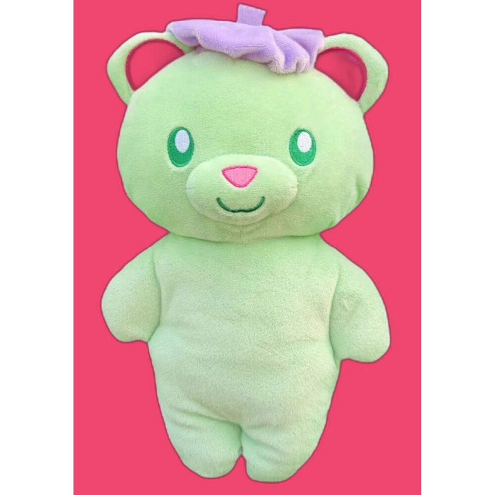 Cuddle Cruisers Miles The Bear Plush Seatbelt Strap Cushion Cover Green NWT